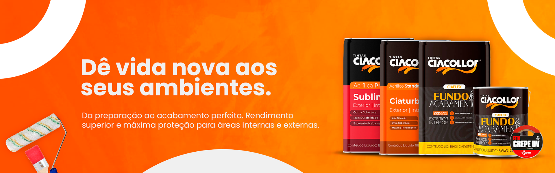 Tintas Ciacollor - Linha de produtos
