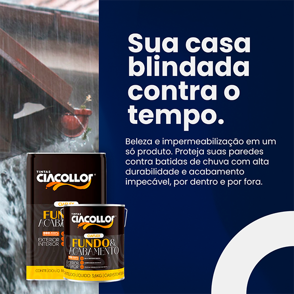Tintas Ciacollor - Ciaflex Fundo & Acabamento