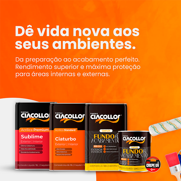 Tintas Ciacollor - Linha de produtos